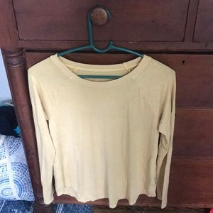 AE Yellow Long Sleeve Tee